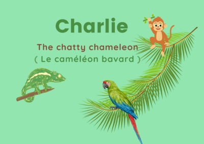 Charlie-the chatty chameleon