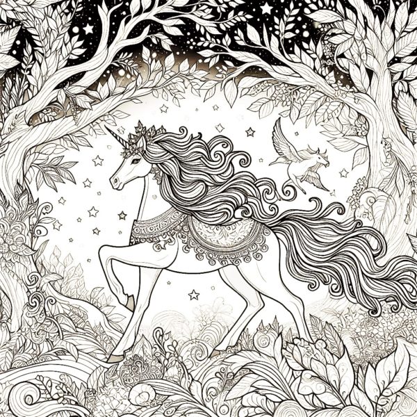 Fairies and witches - coloring book – Image 8