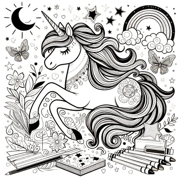 Fairies and witches - coloring book – Image 9