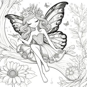 fairy color book