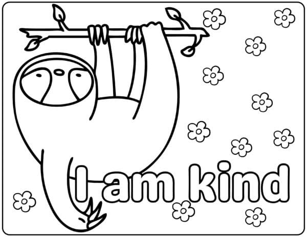 Positive affirmations coloring book – Image 3
