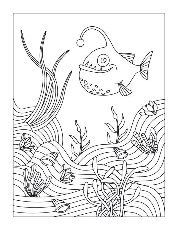 Sea animals coloring book vol 2 – Image 2