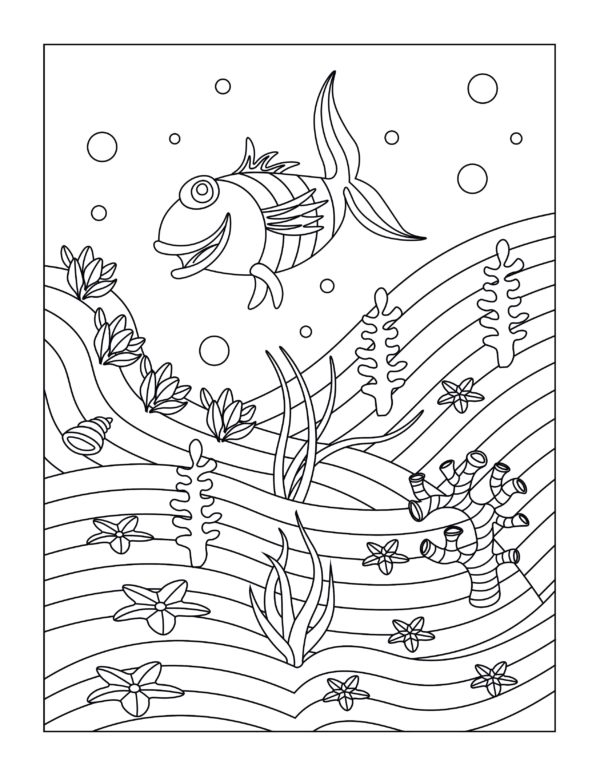 Sea animals coloring book vol 2 – Image 4