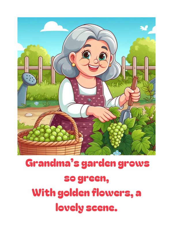 Miss G is visiting Grandma, phonétique pour la lettre G – Image 2
